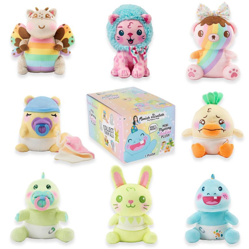 slide 1 of 10, Moriah Elizabeth 6" PDQ Babies Mystery Plush, 1 ct