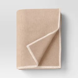 The Cozy Collection Cozy Faux Cashmere Knit Throw Tan - Threshold™