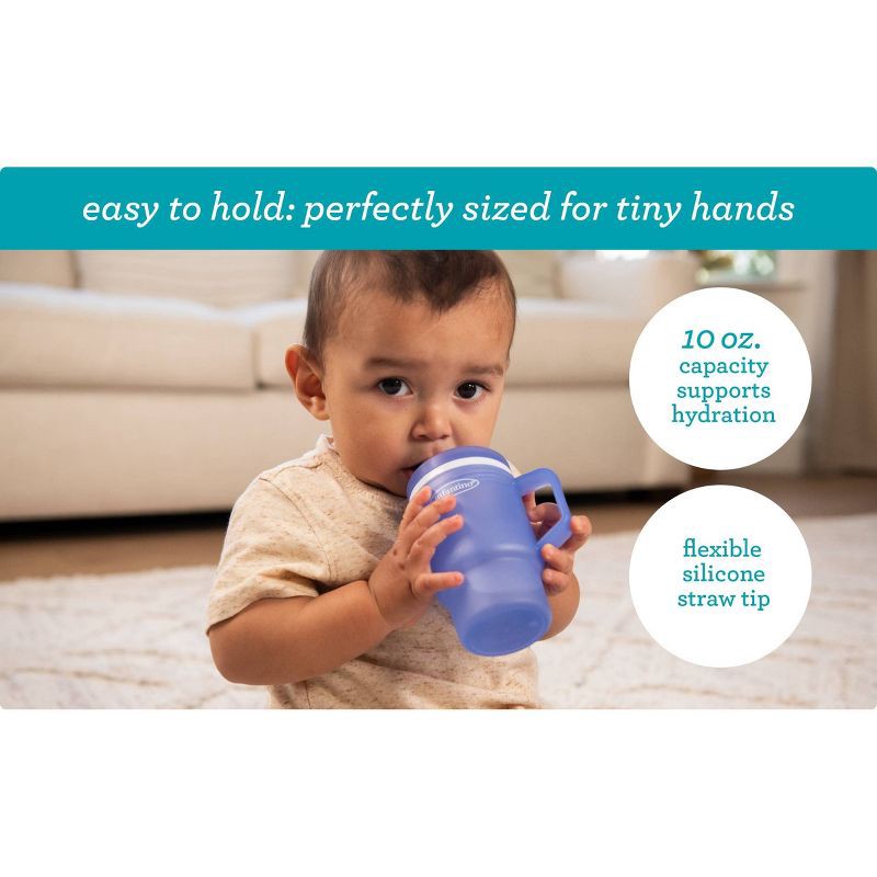 slide 10 of 11, Infantino My 1st Tumbler - Blue - 10oz, 10 oz