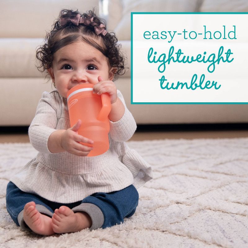 slide 6 of 11, Infantino My 1st Tumbler - Pink - 10oz, 10 oz