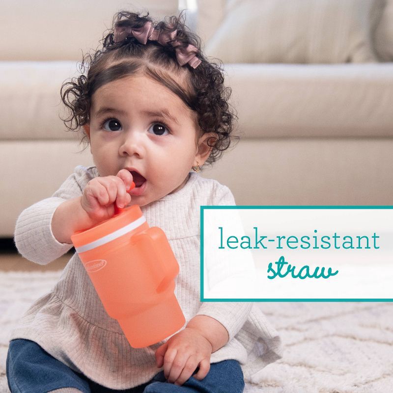 slide 7 of 11, Infantino My 1st Tumbler - Pink - 10oz, 10 oz