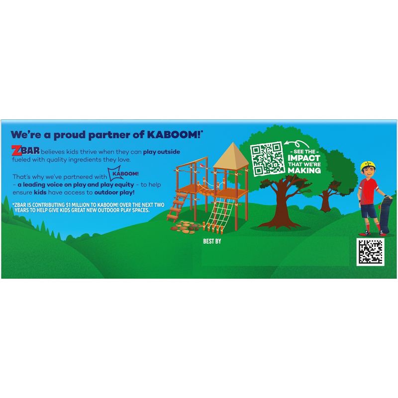 slide 8 of 11, CLIF KID ZBAR Cinnamon Roll Granola Bar Organic - 15.24oz/12pk, 15.24 oz, 12 ct