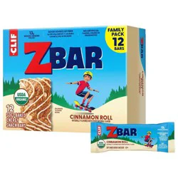Zbar Cinnamon Roll Organic Granola Snack Bars - 15.24oz/12pk