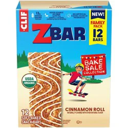 Zbar Cinnamon Roll Organic Granola Bars - 15.24oz/12pk