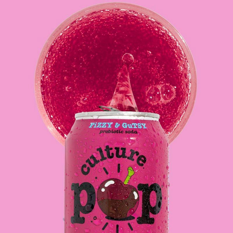 slide 4 of 5, Culture Pop Black Cherry Soda - 12 fl oz Can, 12 fl oz