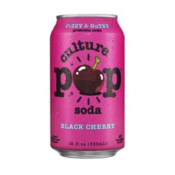 Culture Pop Black Cherry Soda - 12 fl oz Can
