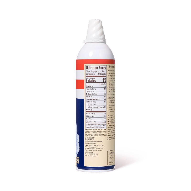 slide 2 of 3, Blueberry Naturally Flavored with other Natural FlavorsWhipped Light Cream- 13oz - Favorite Day™, 13 oz