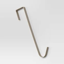 13.5" Metal Christmas Wreath Hanger Silver - Wondershop™