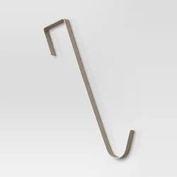 13.5" Metal Christmas Wreath Hanger Silver - Wondershop™