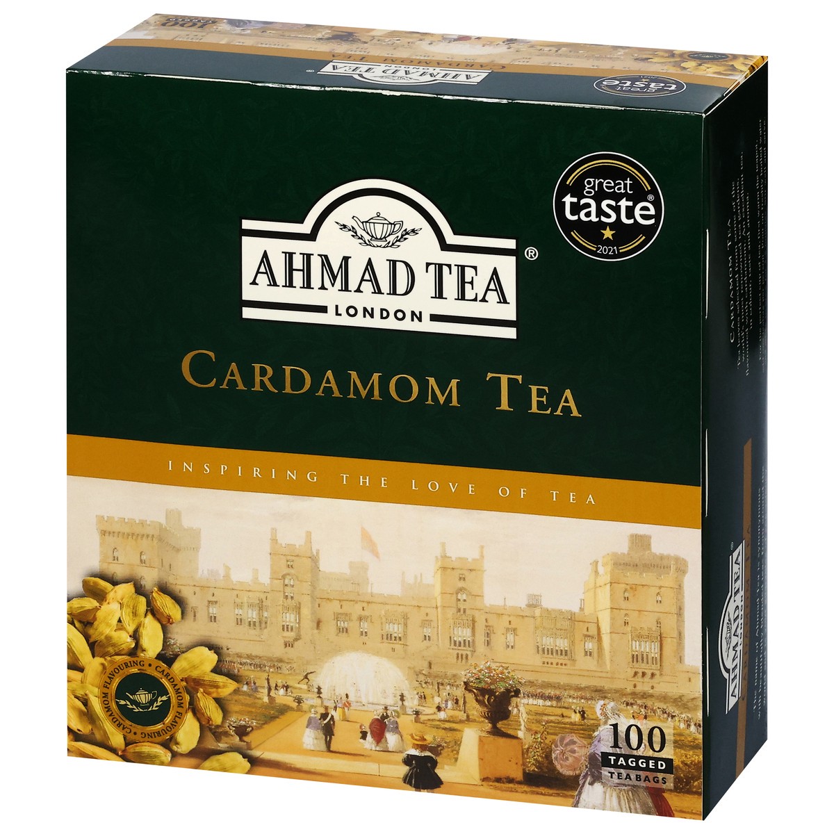 slide 12 of 12, Ahmad Tea Cardamom Tea 100 Tea Bags, 100 ct