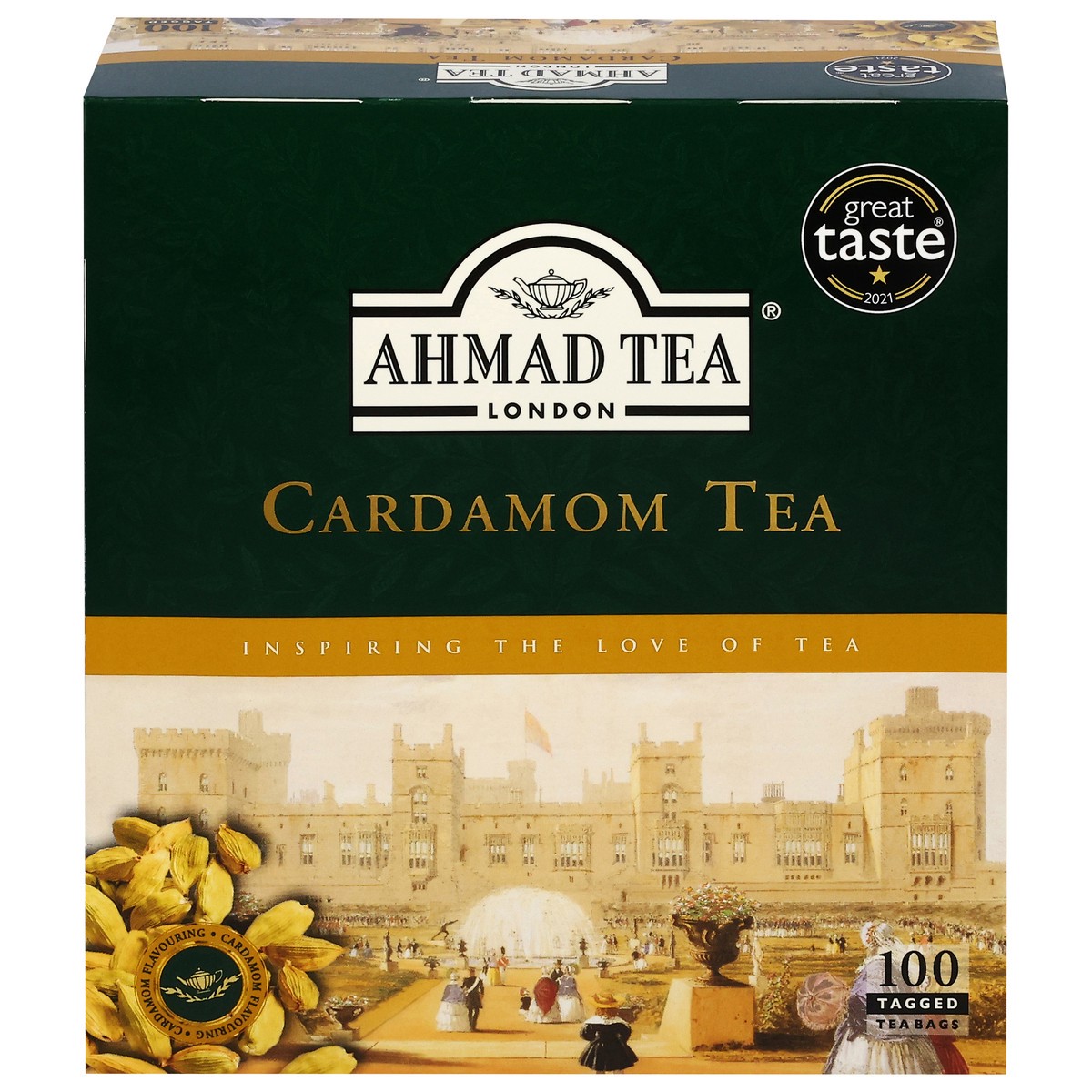 slide 10 of 12, Ahmad Tea Cardamom Tea 100 Tea Bags, 100 ct