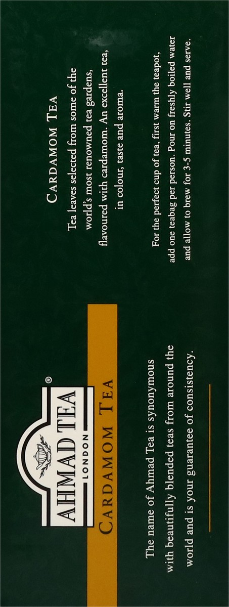 slide 2 of 12, Ahmad Tea Cardamom Tea 100 Tea Bags, 100 ct