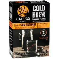 Cafe Ole by H-E-B CAFE Olé by H-E-B Cold Brew Coffee Packs - Taste of San Antonio