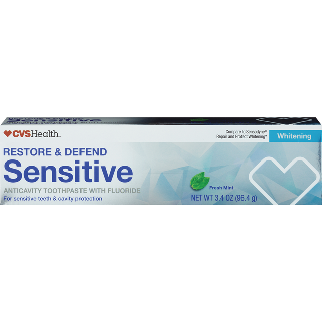 slide 1 of 1, CVS Health Sens Rpr Prtct Whtng, 1 ct