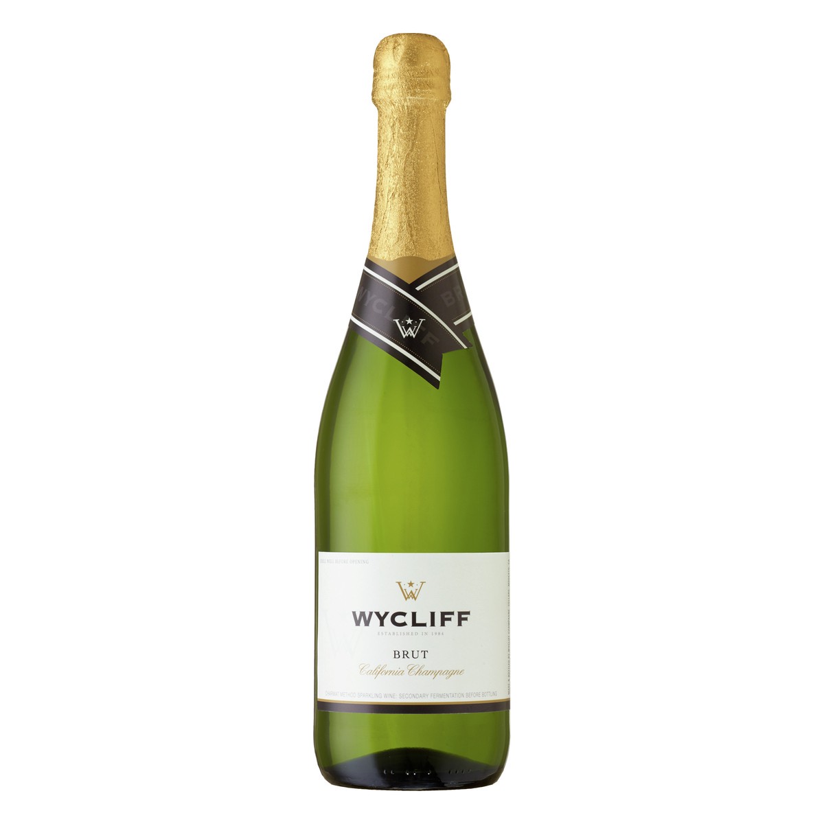 slide 1 of 4, Wycliff Brut Champagne Sparkling Wine, 750 ml