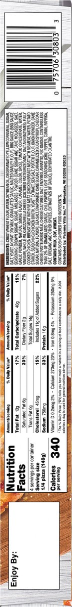 slide 10 of 13, Connie's Classic Thin Crust BBQ Recipe Chicken Pizza 21.0 oz, 21 oz
