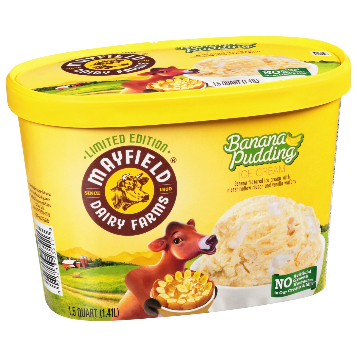 slide 2 of 11, Mayfield Dairy Farms Banana Pudding Ice Cream 1.5 qt, 1.5 qt