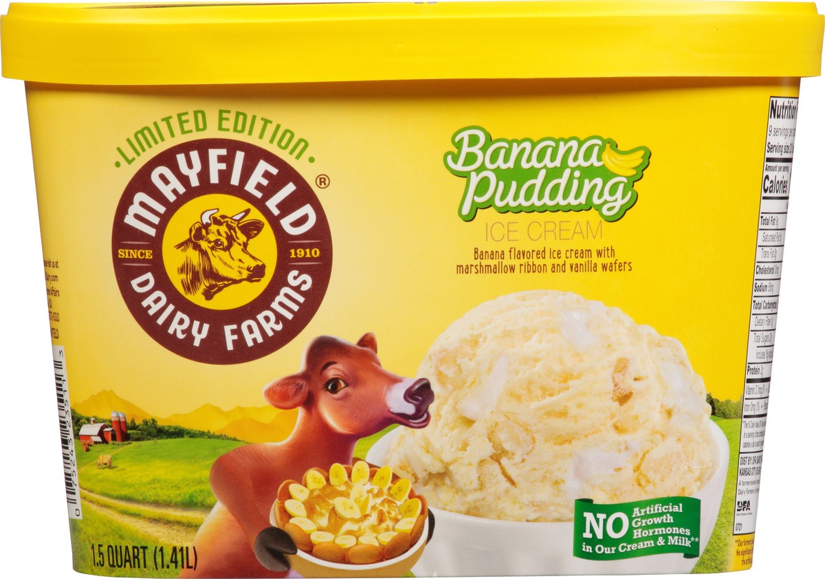 slide 9 of 11, Mayfield Dairy Farms Banana Pudding Ice Cream 1.5 qt, 1.5 qt