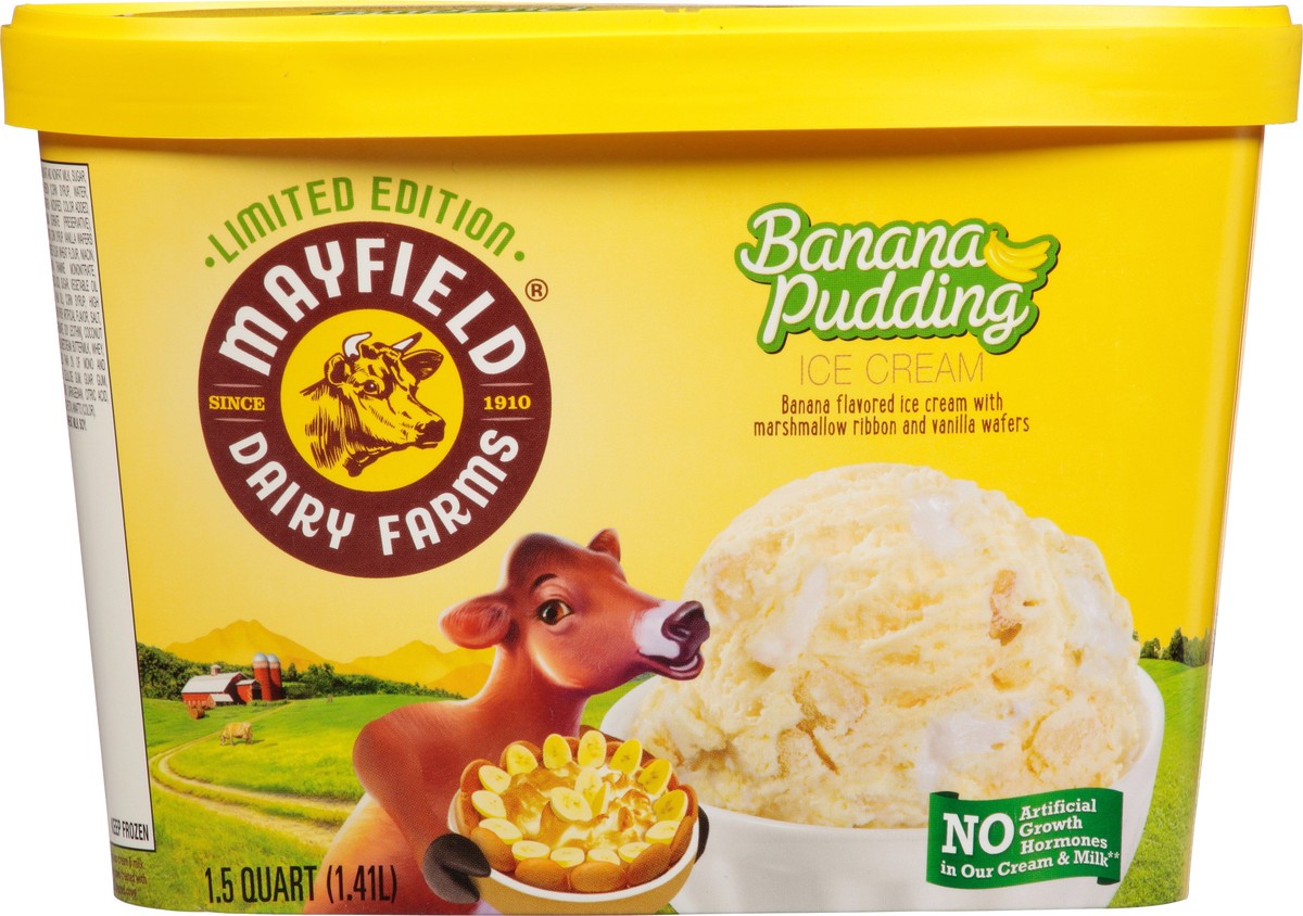 slide 10 of 11, Mayfield Dairy Farms Banana Pudding Ice Cream 1.5 qt, 1.5 qt