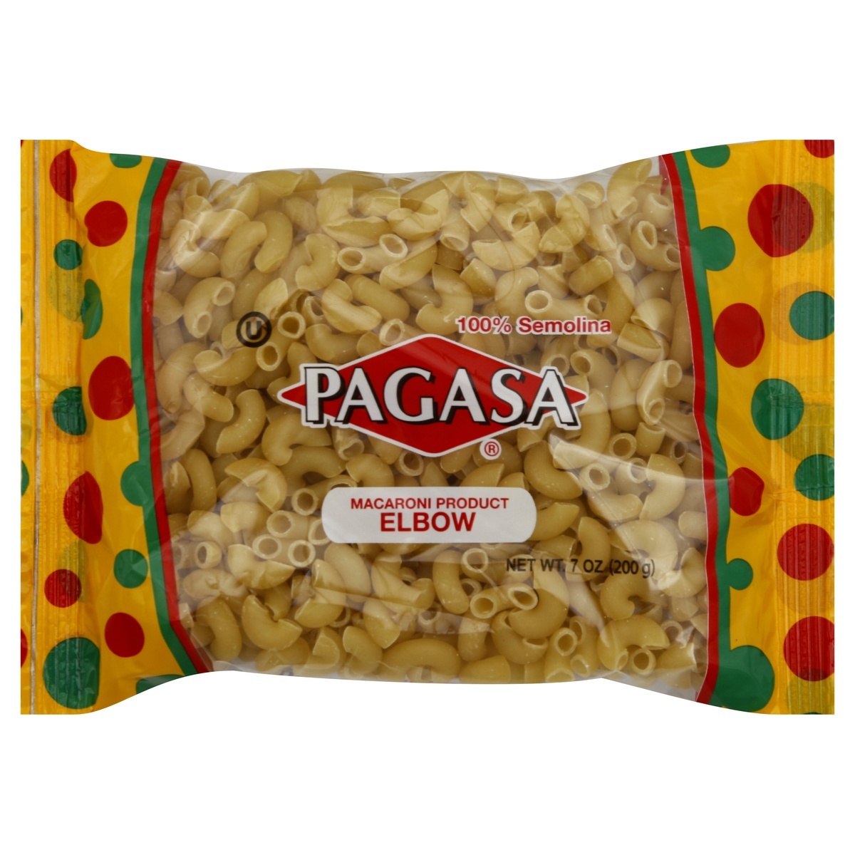 slide 1 of 5, Pagasa Elbow Macaroni, 7 oz