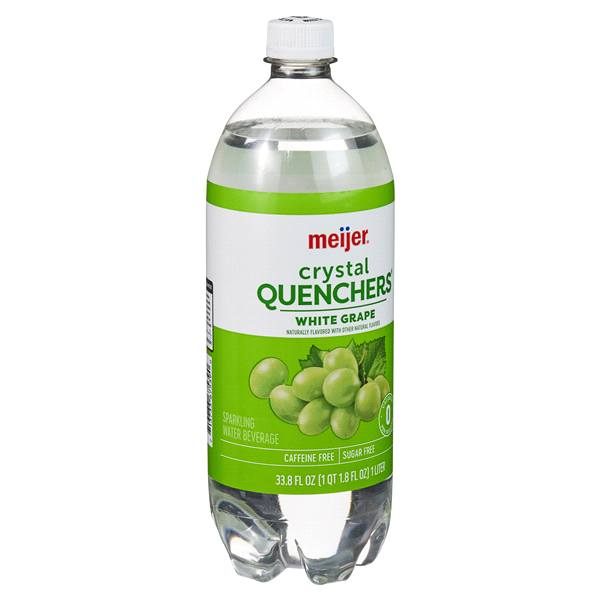 slide 15 of 29, Meijer White Grape Crystal Quenchers - 1 liter, 1 liter