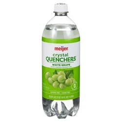 Meijer White Grape Crystal Quenchers - 1 liter