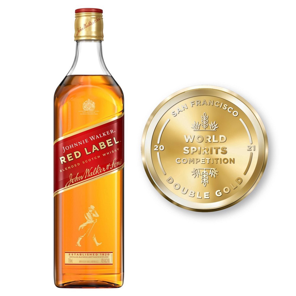 slide 21 of 27, Johnnie Walker Red Label Blended Scotch Whisky, 1.75 liter