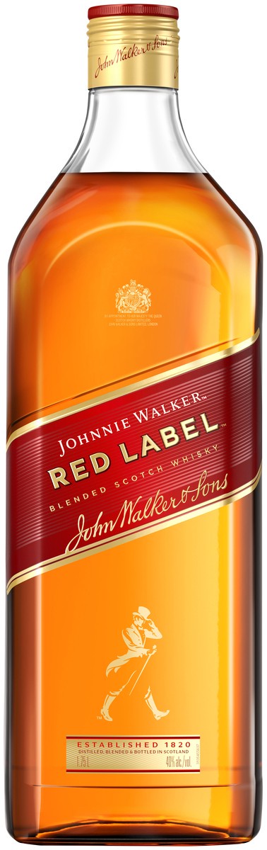 slide 1 of 27, Johnnie Walker Red Label Blended Scotch Whisky, 1.75 liter