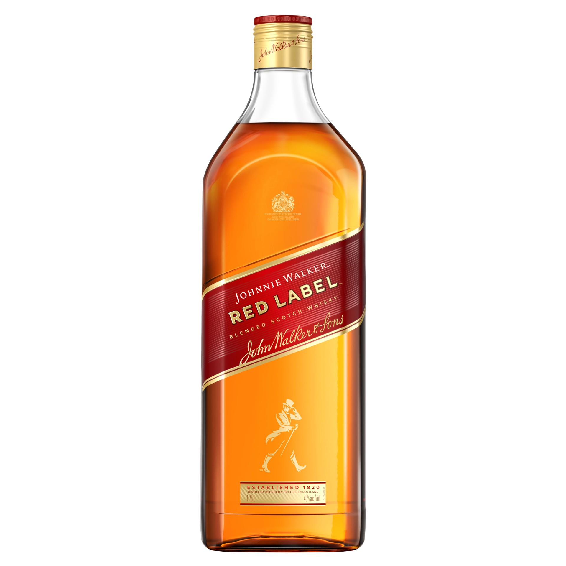 slide 1 of 27, Johnnie Walker Red Label Blended Scotch Whisky, 1.75 L, 1.75 liter