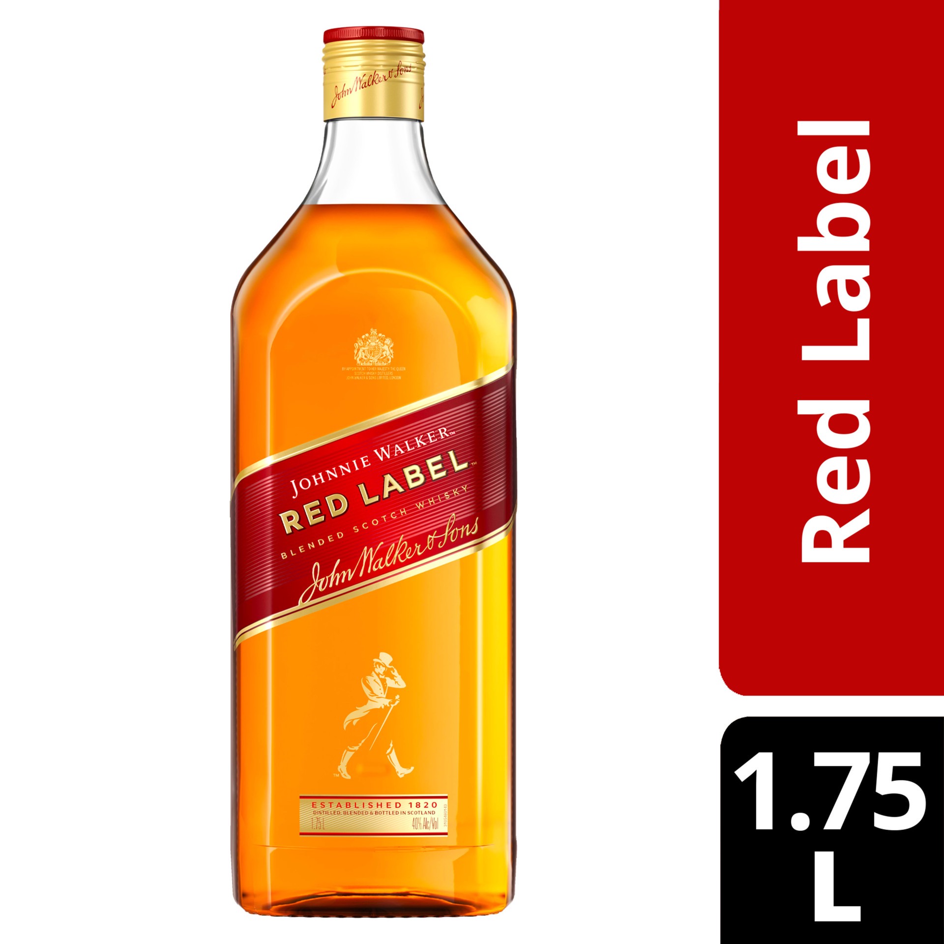 slide 1 of 27, Johnnie Walker Red Label Blended Scotch Whisky, 1.75 liter