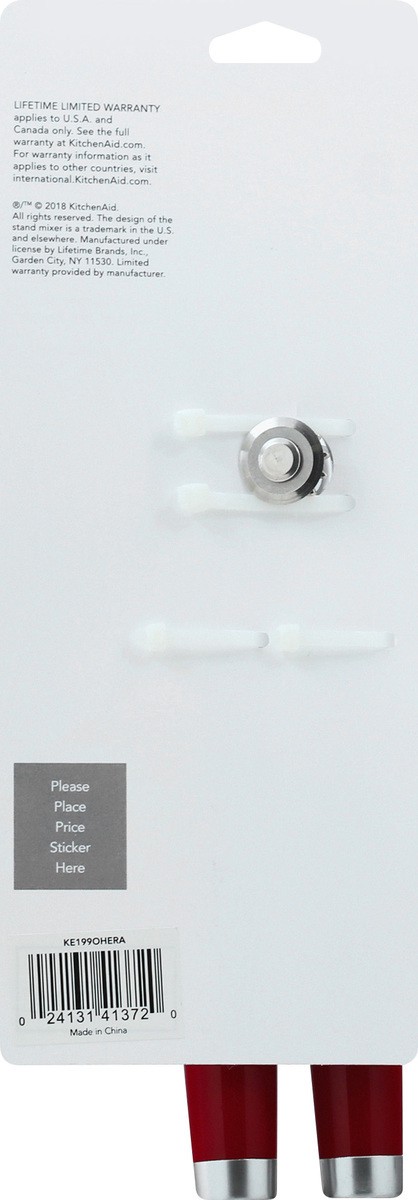 slide 5 of 7, KitchenAid Red Can Opener, 1 ct