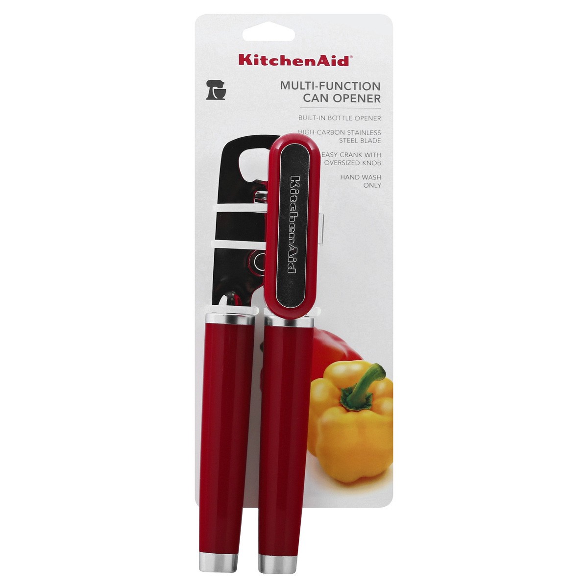 slide 2 of 7, KitchenAid Red Can Opener, 1 ct