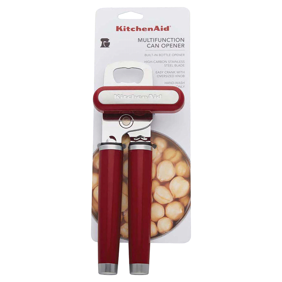 slide 1 of 1, KitchenAid Red Can Opener, 1 ct