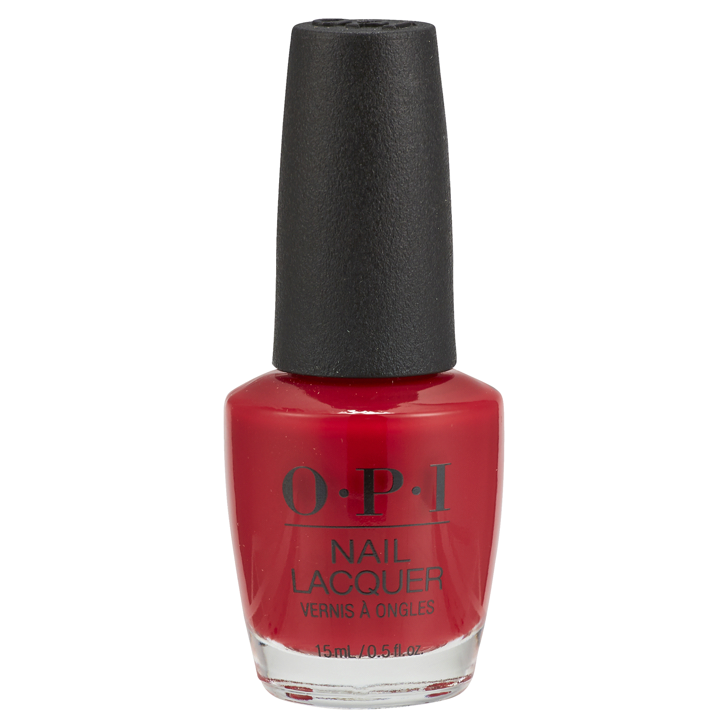 slide 1 of 1, OPI Nail Lacquer - Big Apple Red, 0.5 fl oz