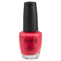 OPI Charged Up Cherry NL B35 Nail Lacquer 0.5 fl oz