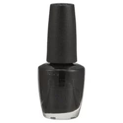 OPI Black Onyx Nail Lacquer 0.5 fl oz