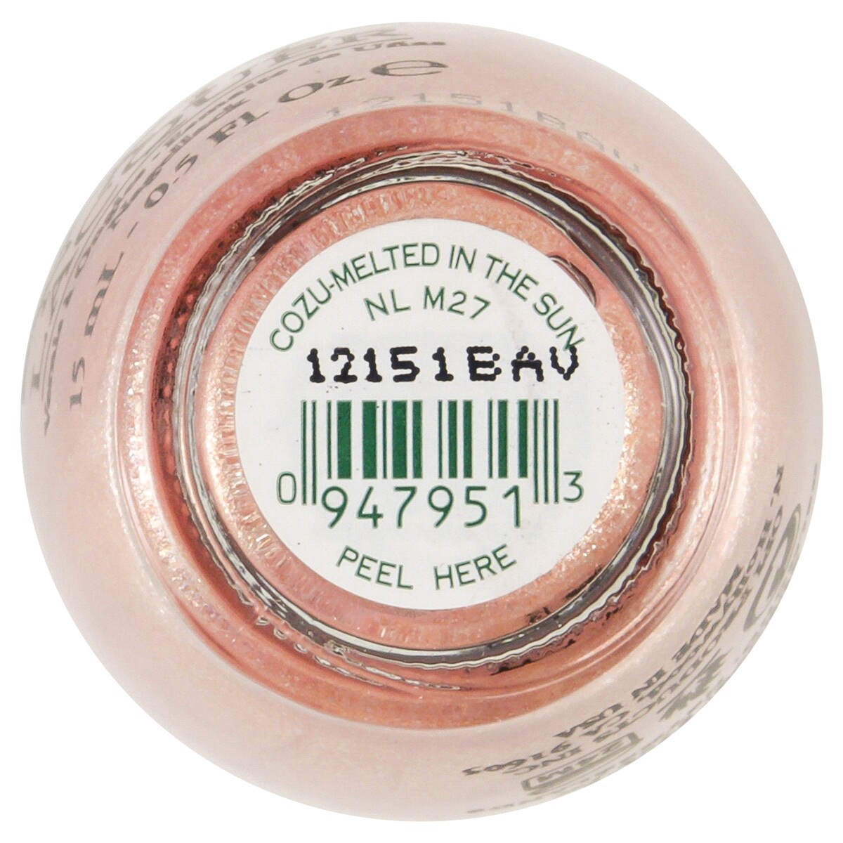 slide 3 of 3, OPI NLM27 Cozu-Melted in the Sun Nail Lacquer 0.5 fl oz, 0.5 fl oz