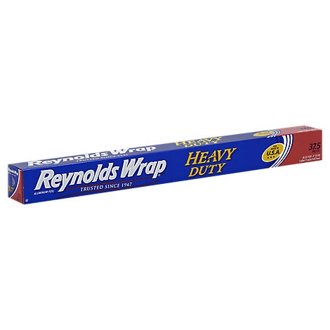 slide 1 of 1, Reynolds Aluminum Foil Heavy Duty 37.5 Square Feet, 1 ct