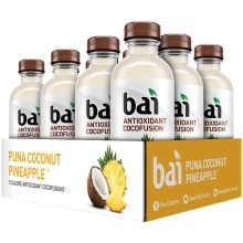 slide 1 of 1, Bai Puna Coconut Pineapple Case, 18 oz