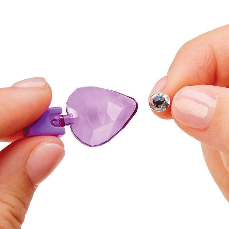 slide 5 of 13, Cra-Z-Art Crystal Gem Beautiful Bouquet: Rose Art Building Sets, Creativity Focus, Acrylic Material, 16 Pieces, 16 ct