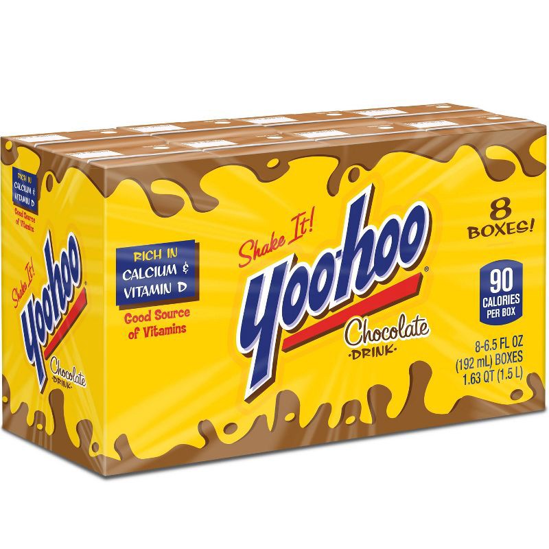 slide 4 of 7, Mott's Yoo-hoo Chocolate Flavored Drink - 8pk/6.5oz, 8 ct, 6.5 oz
