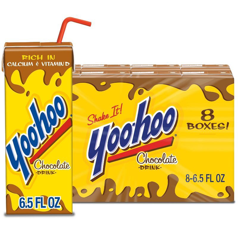 slide 1 of 7, Mott's Yoo-hoo Chocolate Flavored Drink - 8pk/6.5oz, 8 ct, 6.5 oz