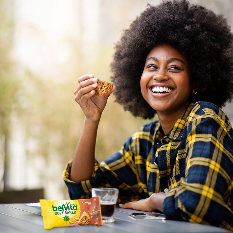 slide 8 of 14, BelVita Soft Baked Cinnamon Oat Breakfast Biscuits Chewy Breakfast Bars - 8.8oz/5pk, 5 ct; 8.8 oz