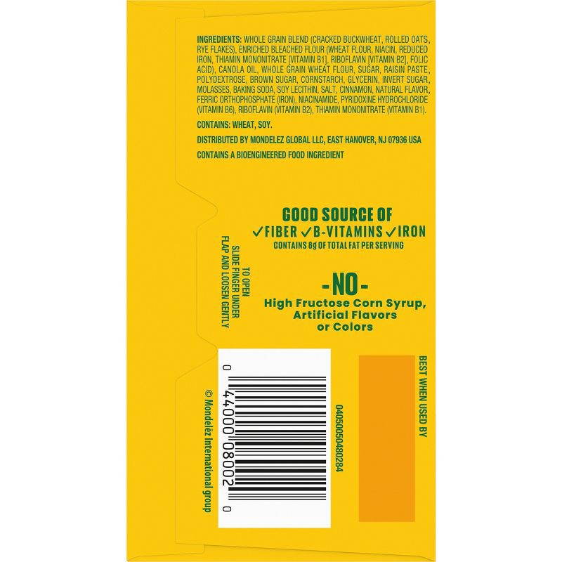 slide 11 of 14, BelVita Soft Baked Cinnamon Oat Breakfast Biscuits Chewy Breakfast Bars - 8.8oz/5pk, 5 ct; 8.8 oz