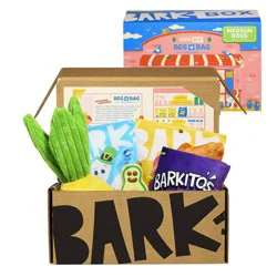 BARK Beg-n-Bag Medium Box Dog Plush Toy Set - 5pc