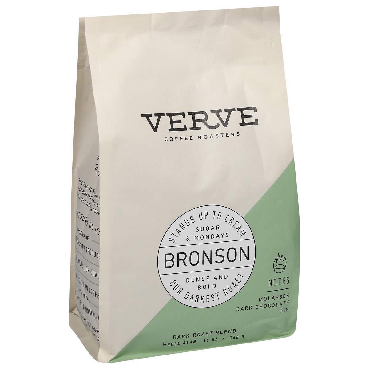 slide 2 of 12, Verve Coffee Roasters Dark Roast Blend Whole Bean Molasses Dark Chocolate Coffee - 12 oz, 12 oz