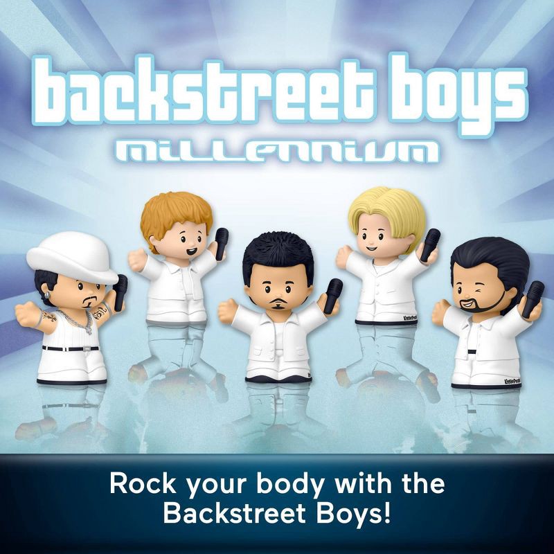 slide 2 of 6, Little People Collector Backstreet Boys Special Edition Set for Music Fans with 5 Figures, 1 ct