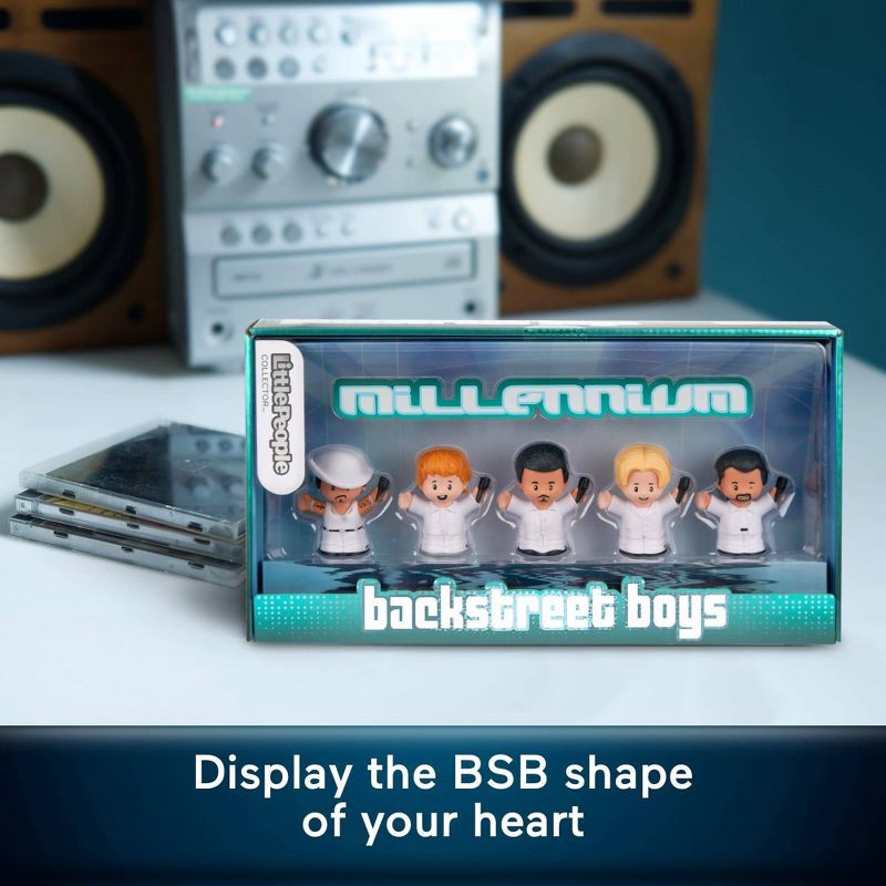 slide 3 of 6, Little People Collector Backstreet Boys Special Edition Set for Music Fans with 5 Figures, 1 ct