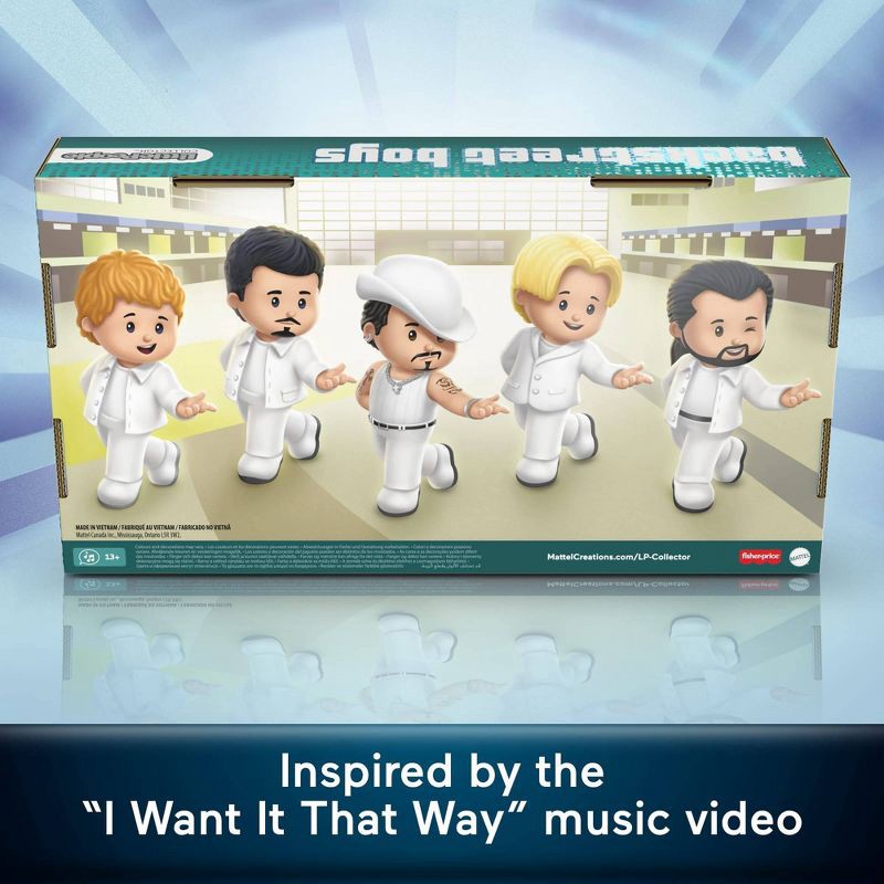 slide 4 of 6, Little People Collector Backstreet Boys Special Edition Set for Music Fans with 5 Figures, 1 ct
