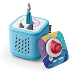 tonies Disney Frozen Toniebox 2 Play Set - Sky Blue: Language & Creative Skill Development, Toddler Learning System
